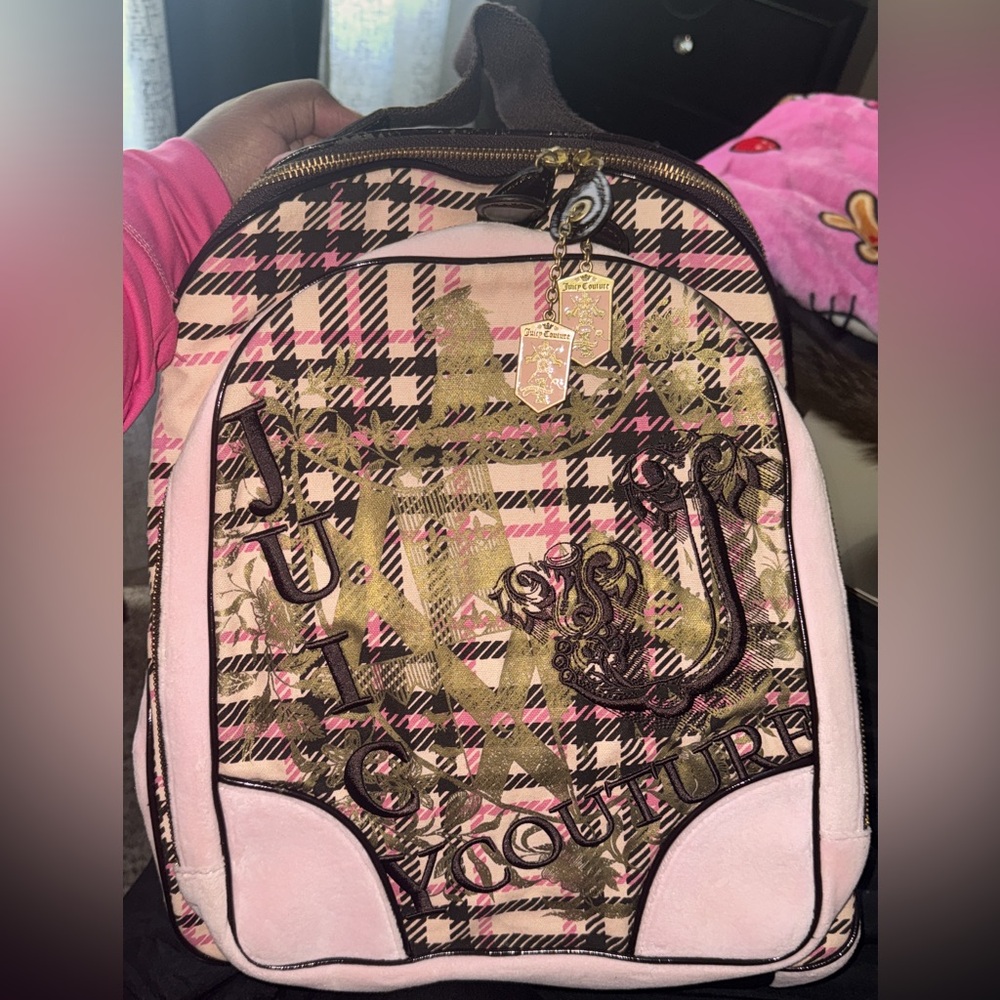 Y2K Juicy Couture Pink Backpack
